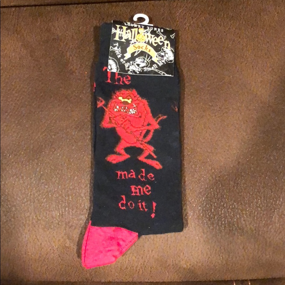 Looney Tunes TAZ Halloween Socks